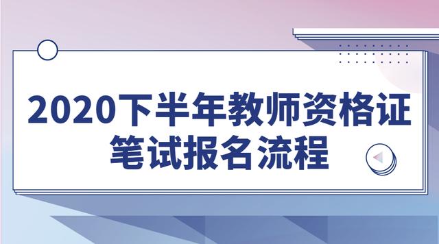 北京教师资格网:2020下半年教师资格证考试报名流程是什么?
